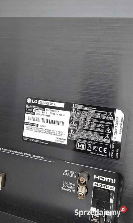 TELEWIZOR Lg oled c9 55 tv Lubomierz