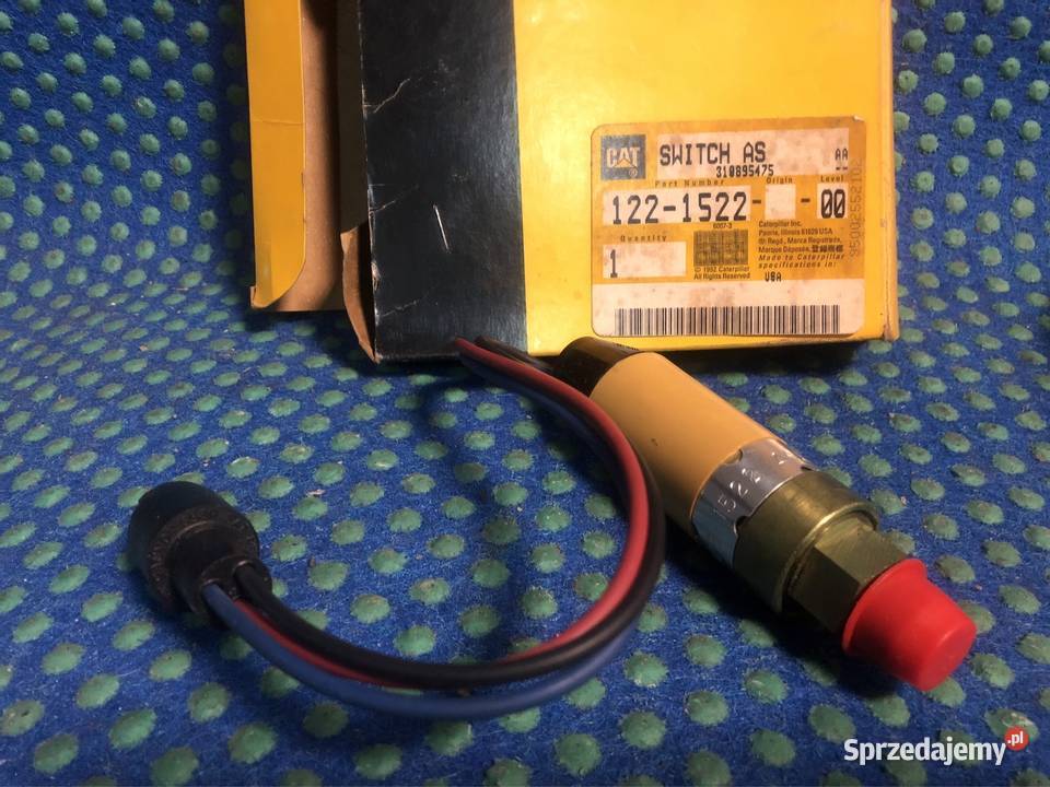 Czujnik ciśnienia oleju CAT 1221522 Piła