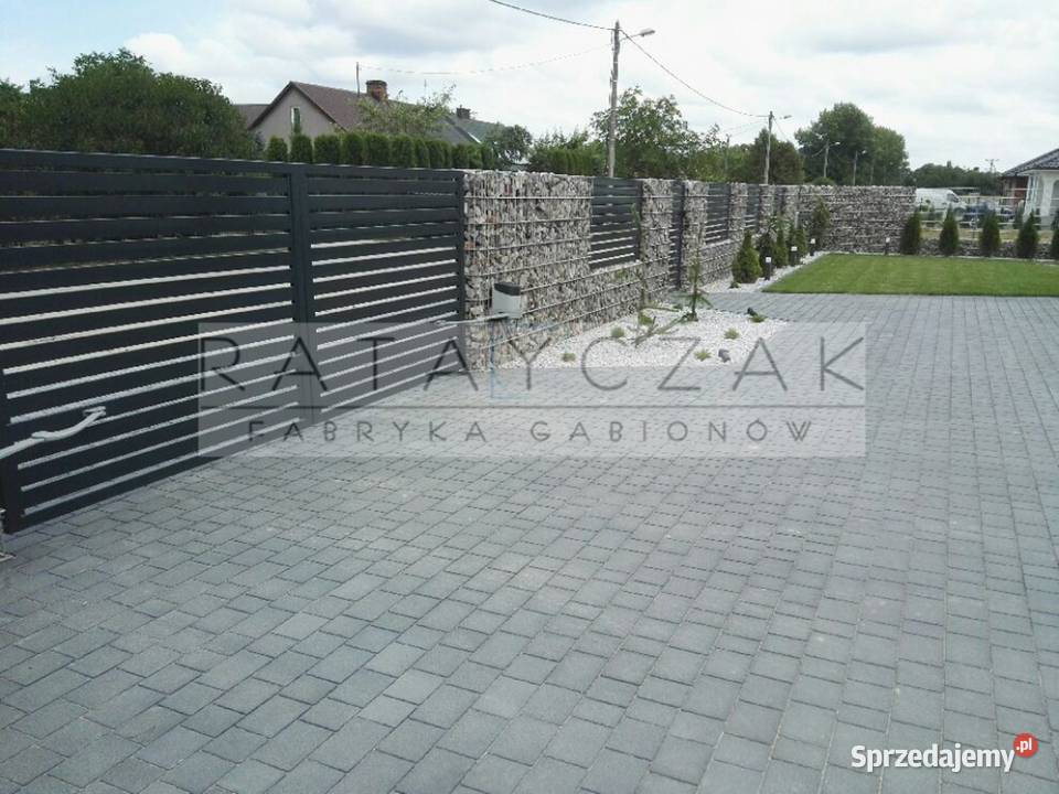 Gabion gabiony Ogrodzenie 260m Frontowe Kosze z sprzedam