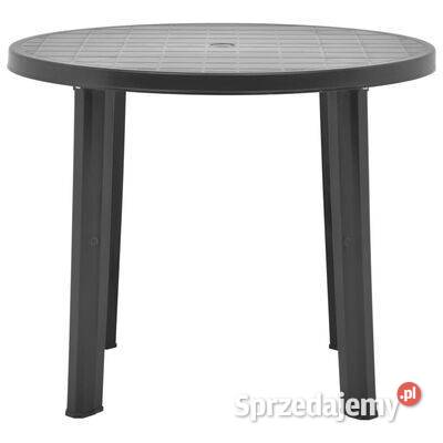 vidaXL Stolik ogrodowy antracytowy 89 Stoły i stoliki ogrodowe Warszawa sprzedam