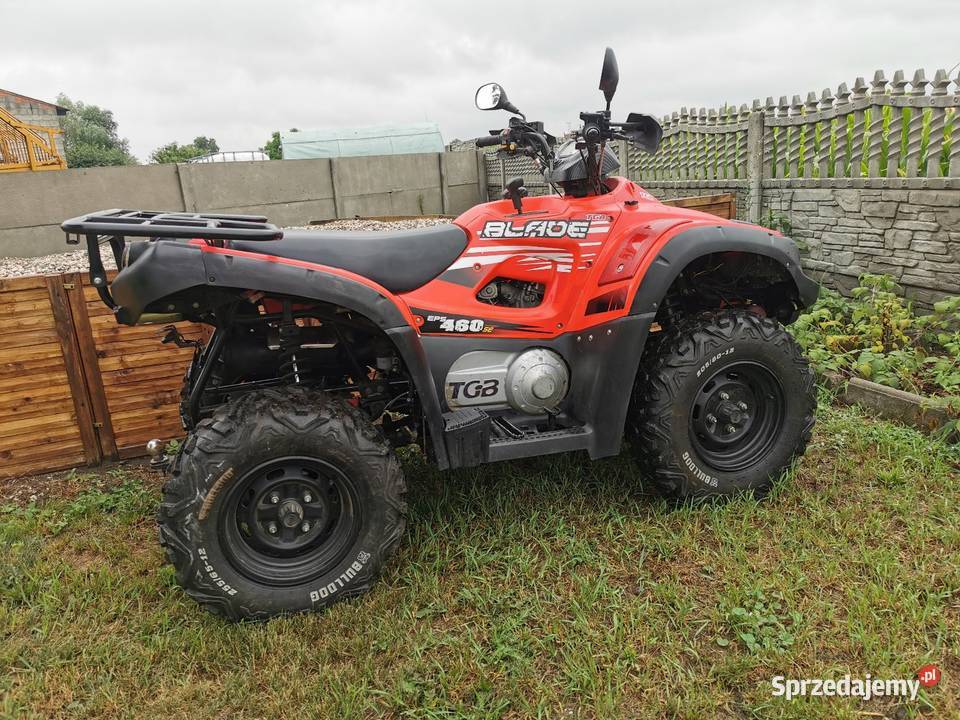 Quad TGB Blade 4604X4 kwity l7e wyciągarka IRS metalic Miejska Górka sprzedam