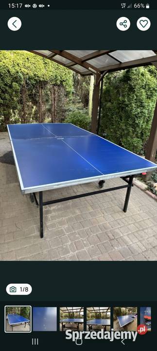 Stol do pinponga aluminiowy zrwnetrzny Kettler Tenis stołowy Śrem sprzedam