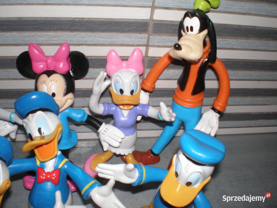 figurki disney minnie goufie donald pluto
