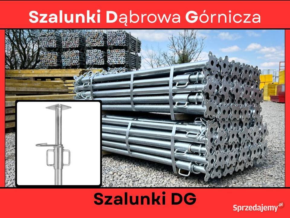 Stempel budowlany typ hiszpański 32m podpora Dąbrowa Górnicza