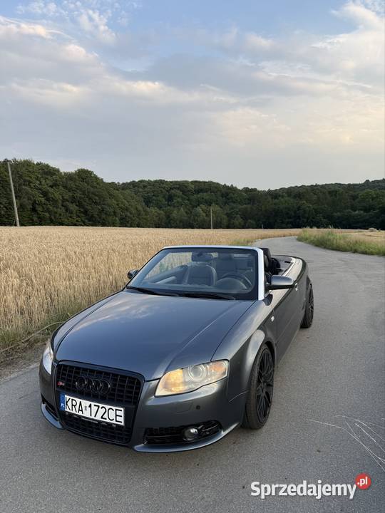 Audi A4 B7 Cabrio 2x SLine sprowadzony małopolskie Wielmoża