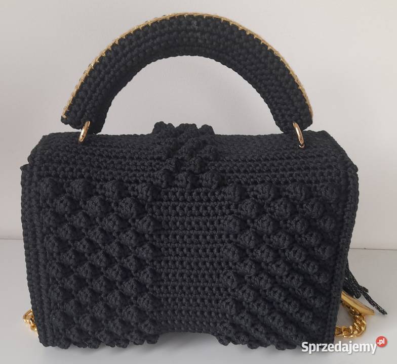 Torebka na szydełku mazowieckie