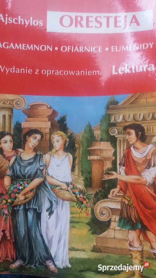 Oresteja Ajschylos książki antykwaryczne Warszawa