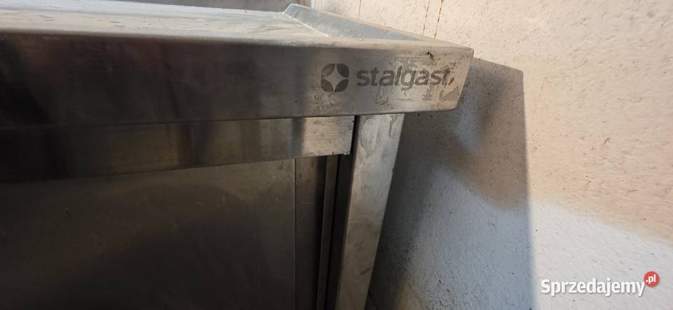 Dwukomorowy zlewozmywak stół 200 długi Stalgast Kraków