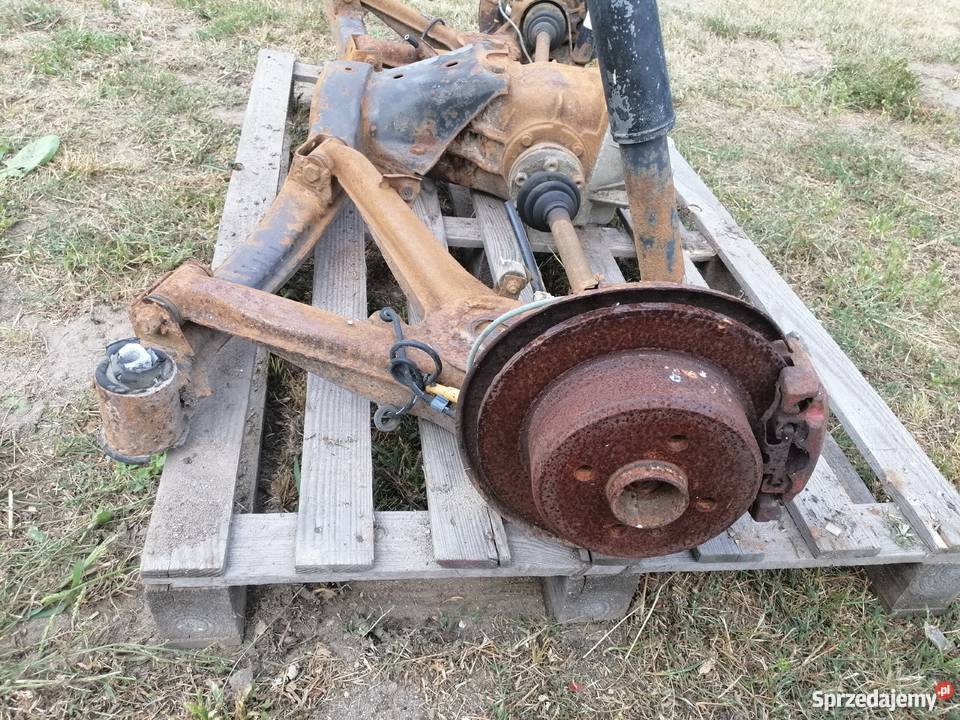 Bmw e30 zawieszenie tył sanki 4x100 tarcze wąska Drelów