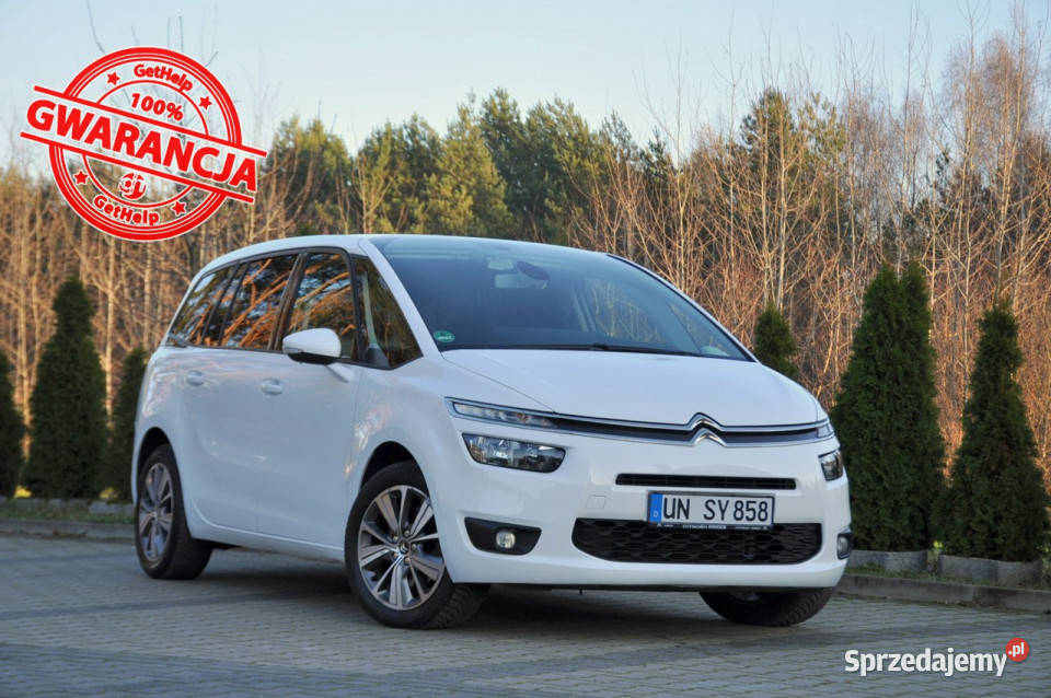 Citroen C4 Grand Picasso 20HDI150LedDuża relingi dachowe Ostrów Mazowiecka