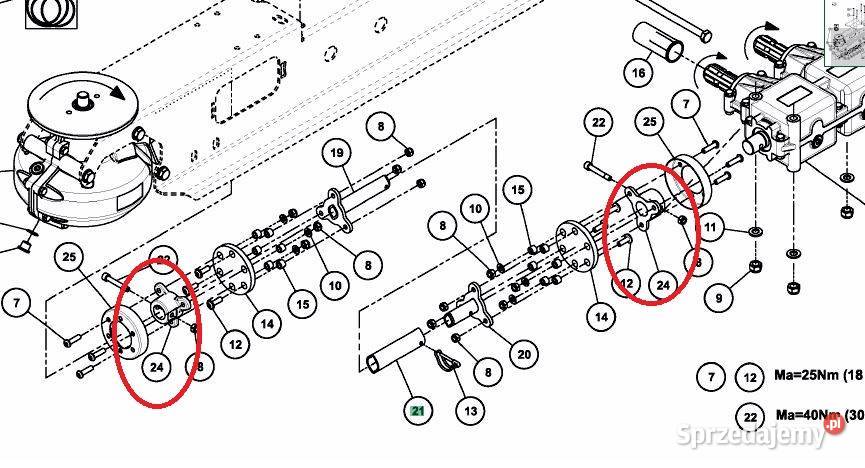 ŁĄCZNIK DO PRZEKŁADNI KVERNELAND VNB1593593 Jelcz-Laskowice