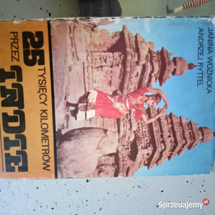 Podróż do Indii przewodnik książki wysyłka Gdańsk