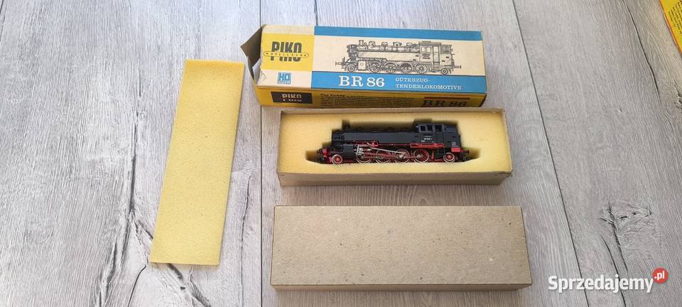 LOKOMOTYWA PIKO BR86 H0 PIĘKNY MODEL PUDEŁKO Bytom