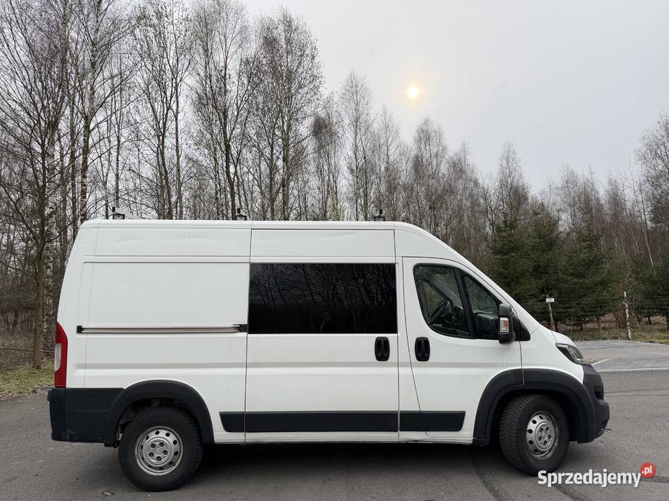 Peugeot Boxer Brygadówka 6os 2021r 22 165 Bogata zarejestrowany w Polsce