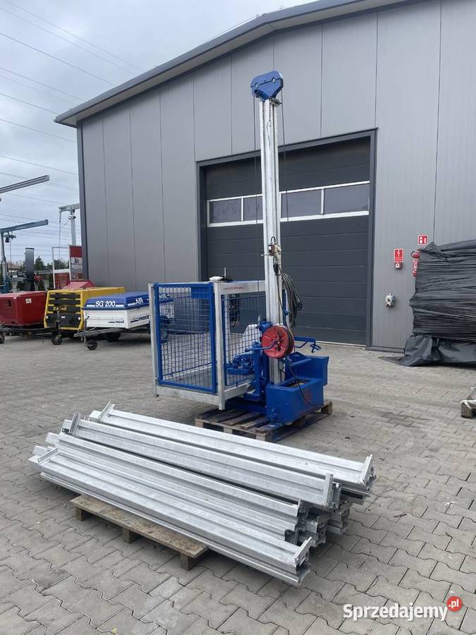 Winda budowlana wyciąg Steinweg Superlift 200 wielkopolskie Ślesin