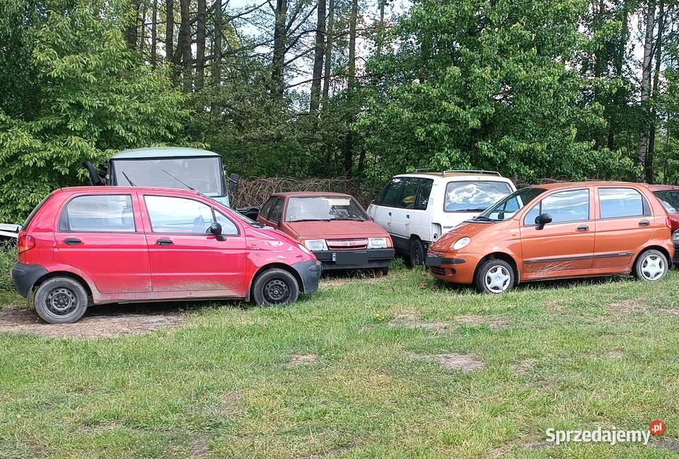 Daewoo Matiz na graty Osieck