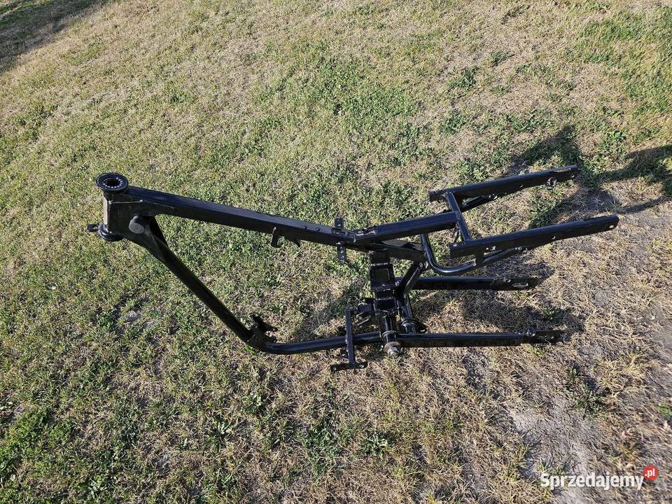 Rama WSK 125 Zarejestrowana biala blacha Nadrybie Ukazowe
