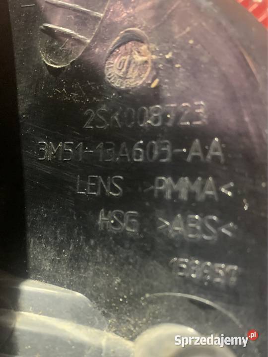 3M5113A603 Lampa tył tylna lewa Ford focus c osobowe Lampy tylne Szczecin