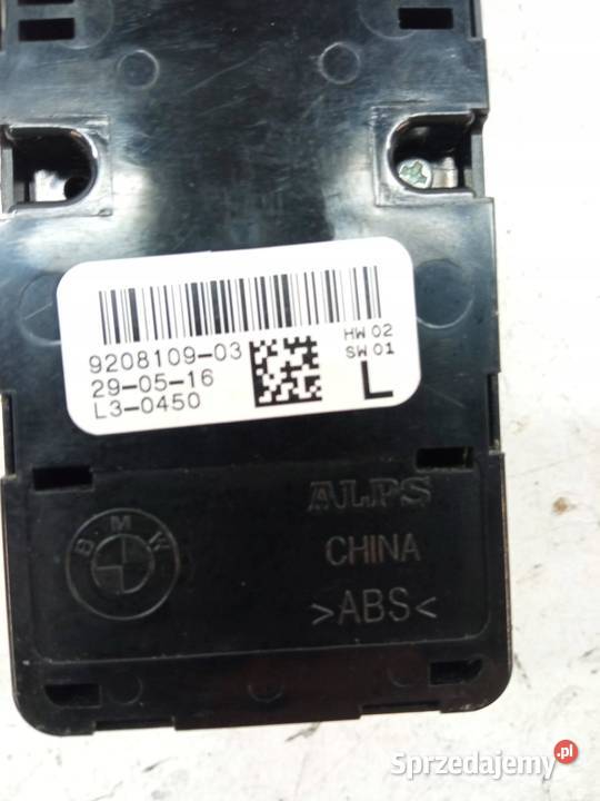 PRZEŁĄCZNIK SZYB ORG EU LP 9208109 Bmw Seria 5 sprzedam