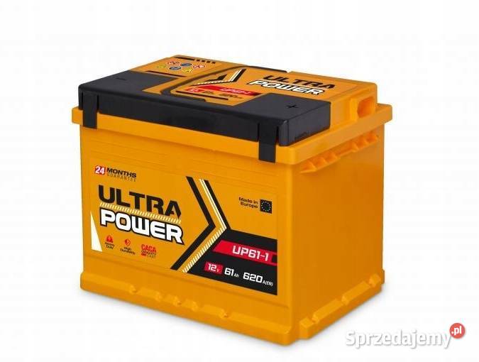 Akumulator Ultra Power 12V 61Ah 620A P Jelcz-Laskowice