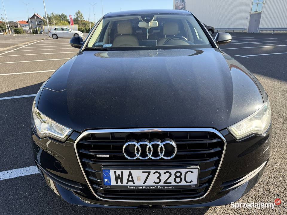 Audi A6 C7 Automat Skóry Super stan techniczny serwisowany w ASO Warszawa