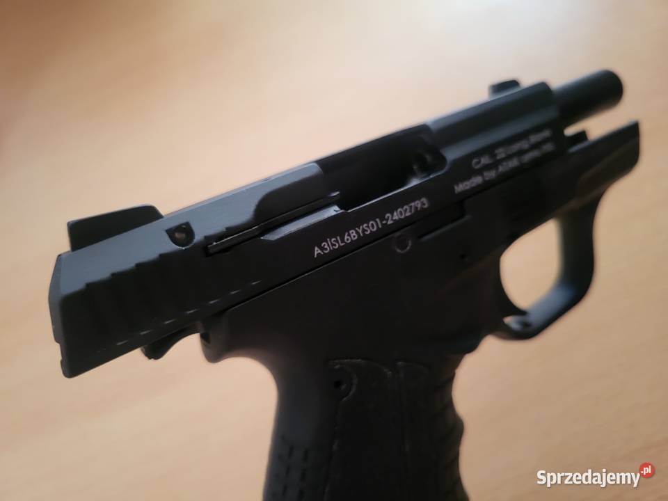 Pistolet Stalker M906 czarny nowy kabora skora Wrocław