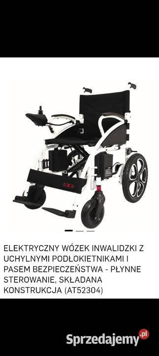 Wózek inwalidzki elektryczny Antar Przasnysz