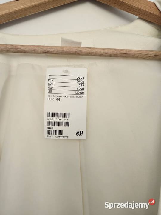 Elwgancki żakiet marynarka H&M Marynarki i żakiety Poznań sprzedam