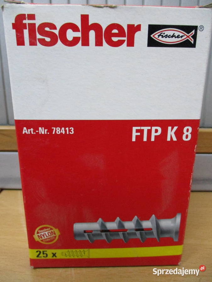 Kołek do gazobetonu fischer FTP K 8 art 78413 Mogilno