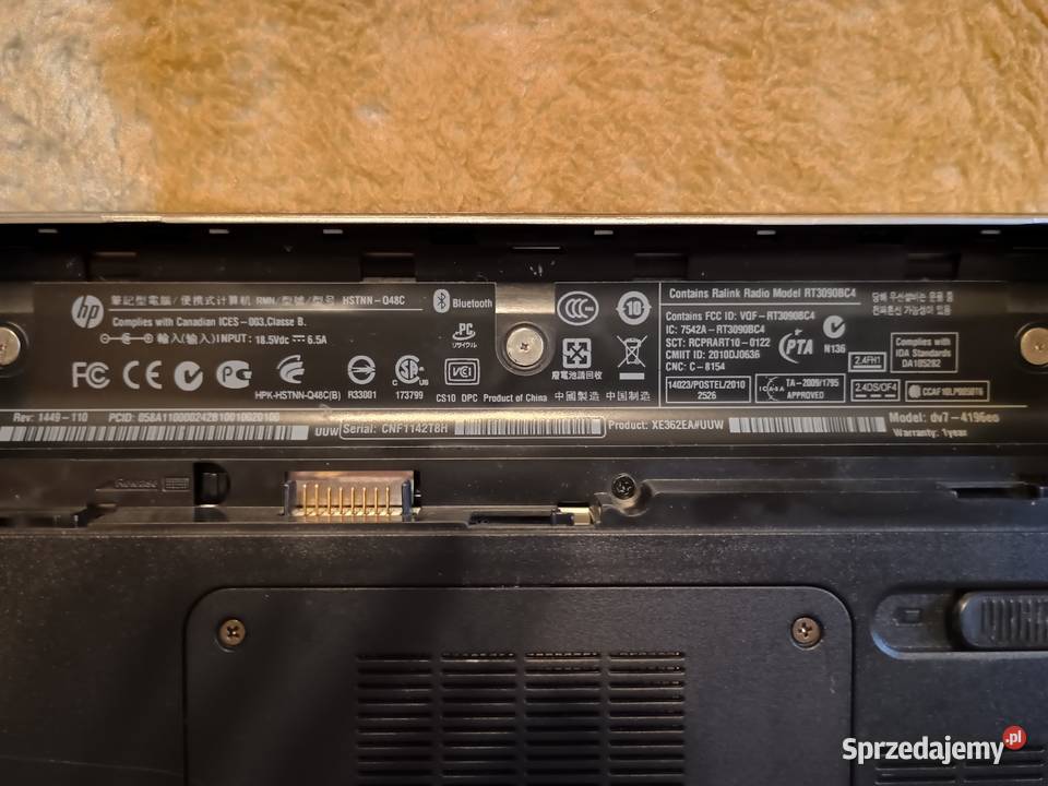 Komputer laptop HP 17 Wągrowiec