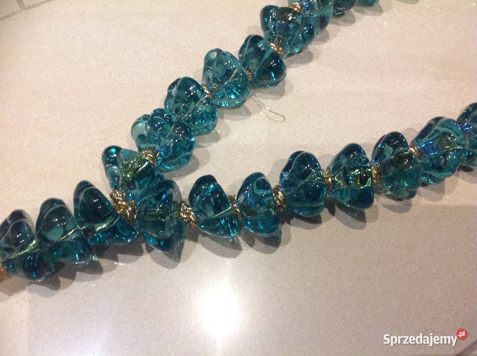 Masywna Girlanda Szklana Nowa Sól