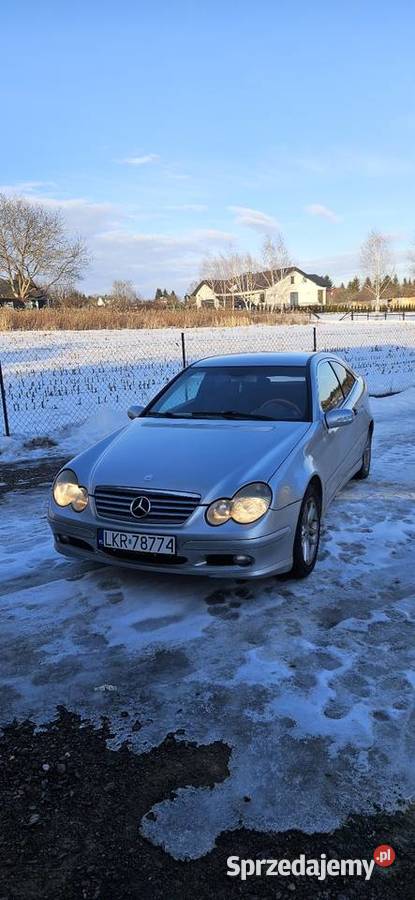 Mercedes w203 coupe kompresor Sportowy / Coupe Kraśnik