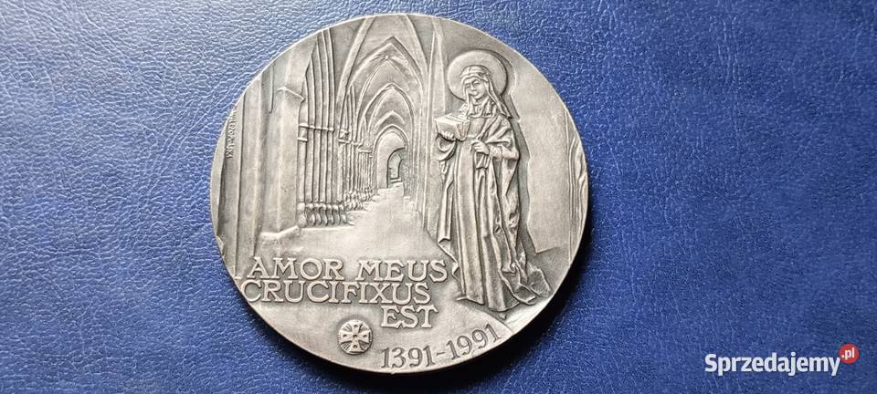 Stare monety Medal 600 Lecie Koronacji Brygidy Lesko