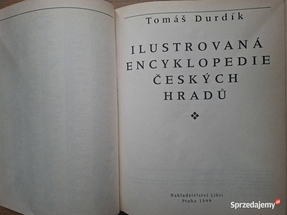Ilustrovana Encyklopedie Ceskych HraduT Durdik Kraków sprzedam
