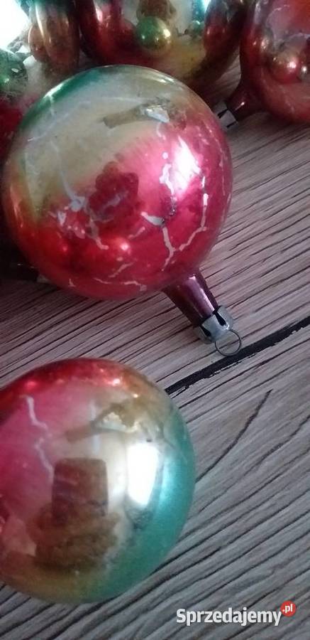 Bombki plus czubek prl łódzkie Przedbórz