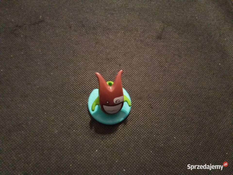 Figurka kinder bordowo zielona z serii Warszawa