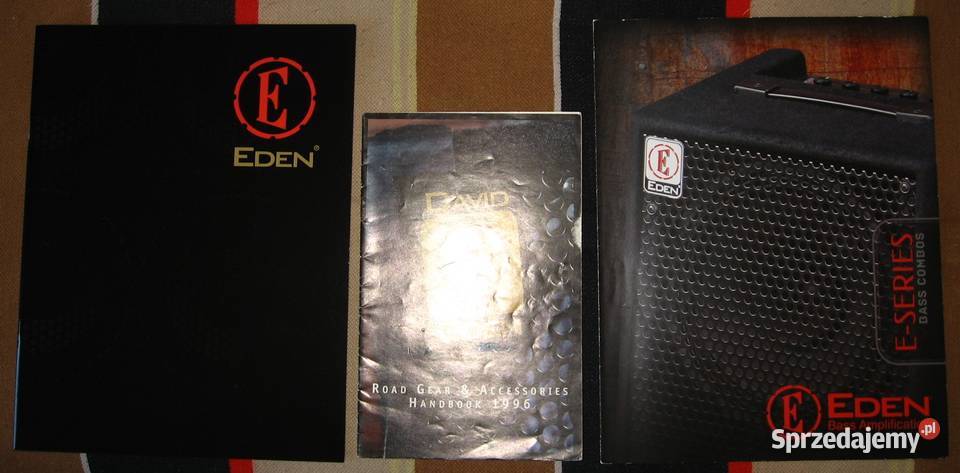 EDEN Bass Amplification catalog two brochures Kępice