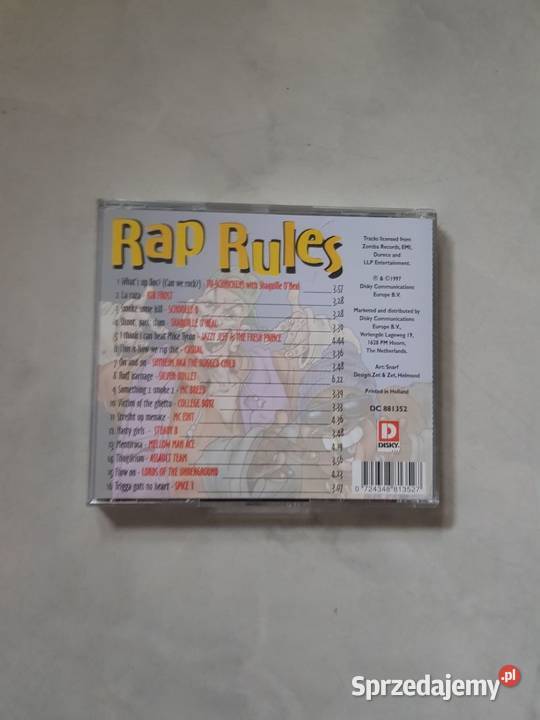 Rap Rules Shyheim Kid Frost Mc Breed Spice 1 Kielce sprzedam