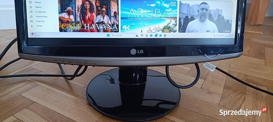 Monitor LG Flatron W1952TQ 19 retro styl sprawny Warszawa