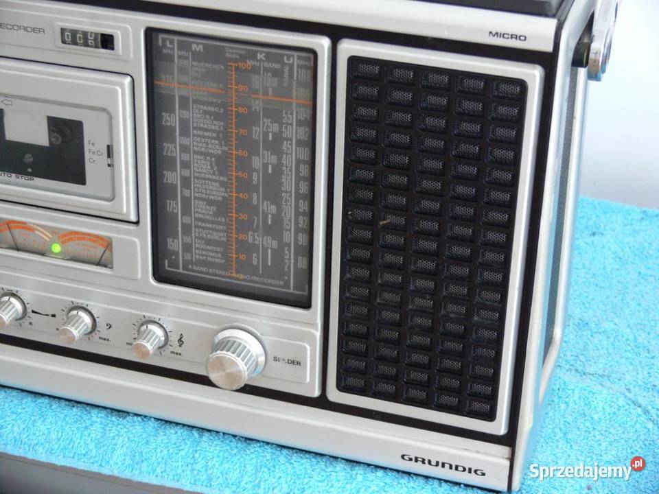 Radio magnetofon Grundig C 9000 Vinage WYSYŁKA Jasło