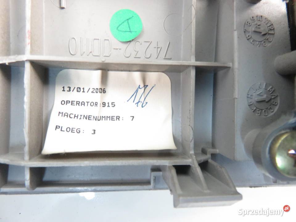 PANEL SZYB TOYOTA YARIS II P9 742320D110