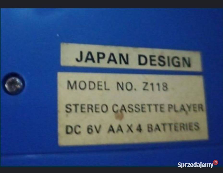 sprzedam Walkmana sprawnego i stopkę działa