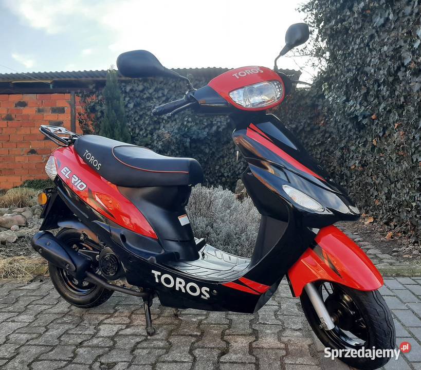 Zadbany skuter Toros El Rio 50 4t 2016r 2wł 3498 Tuczno