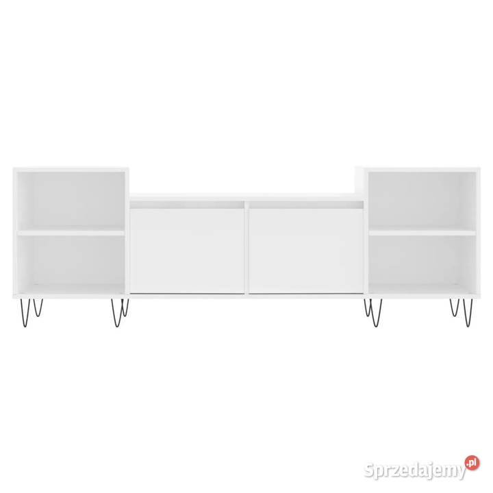 Szafka pod TV biała 80x36x50 materiał Warszawa