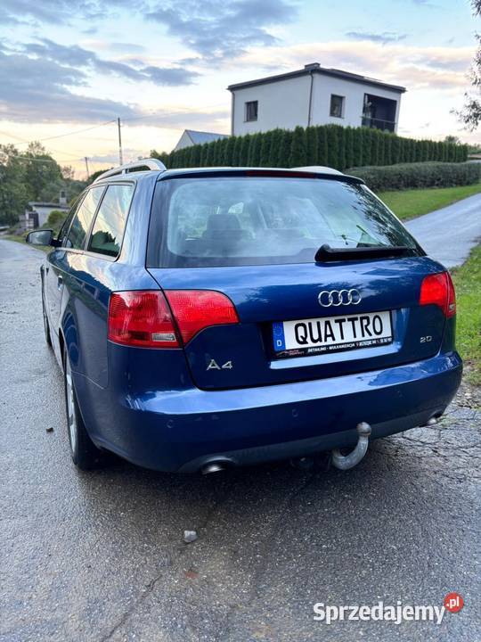 Audi A4 B7 Quattro 20 Tdi BPW 140 z Niemiec 267500km Jazowsko