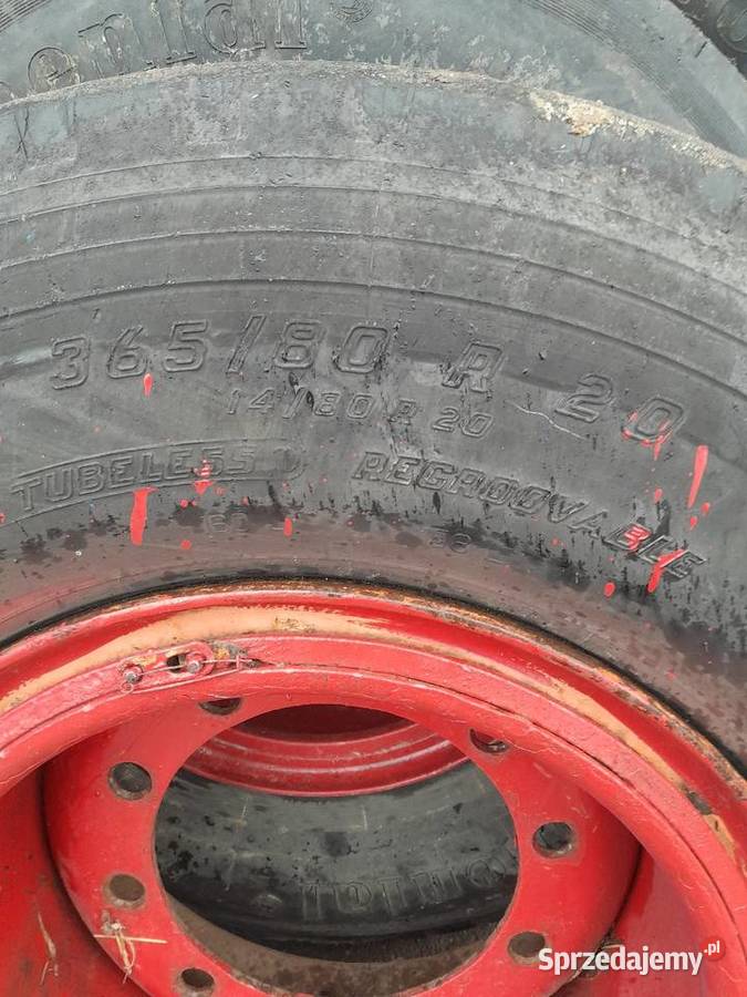 Kola do przyczepy 365 80 R 20