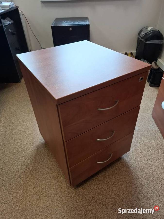 Kontener do biurka brązowy Biuro śląskie Tychy sprzedam