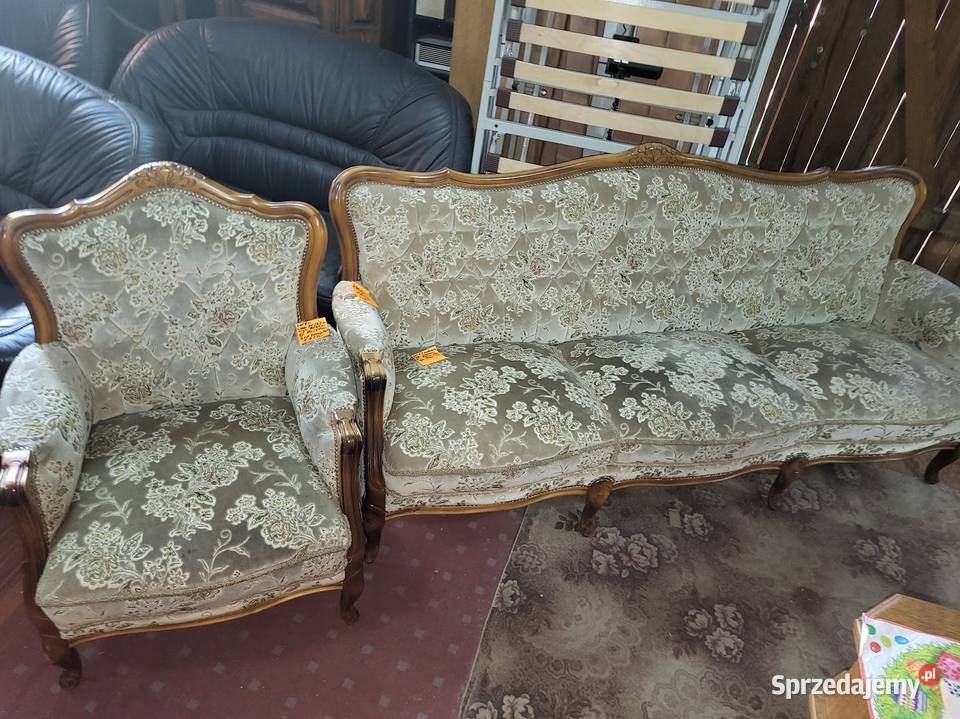 Komplet wypoczynkowy LUDWIK 21 chippendale sofa Sypniewo