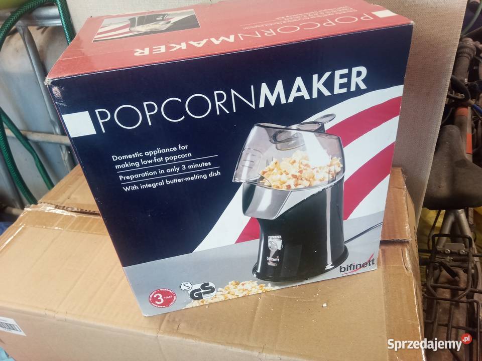 Popcorn. Maszyna do popcornu