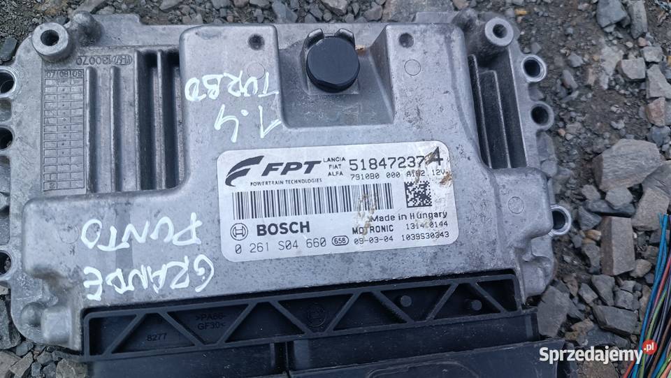 0261S04660 518472374 Komputer sterownik Fiat Radłów